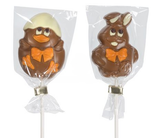 Hamlet Easter-Lolli chocolate bun and chick made of whole milk chocolate, 35g