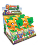 Sweet Dinos Vending Gumball Machine - mini chewing gum machine with chewing gum and function, 15g