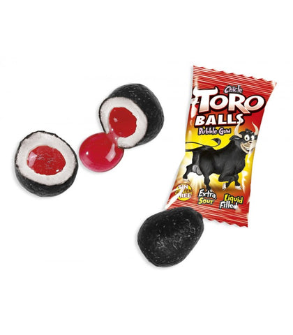 Fini El Toro Balls Gum - Gum da masticare con nucleo liquido, 5G
