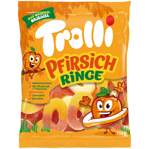 Trolli Pfirsichringe, 150g