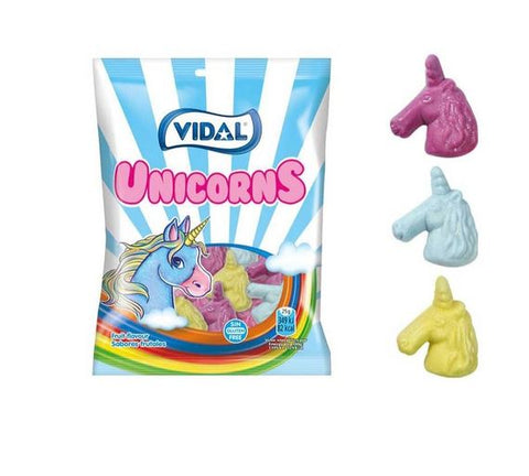 Unicorni di gum di frutta di un unicorno vidal, 90g