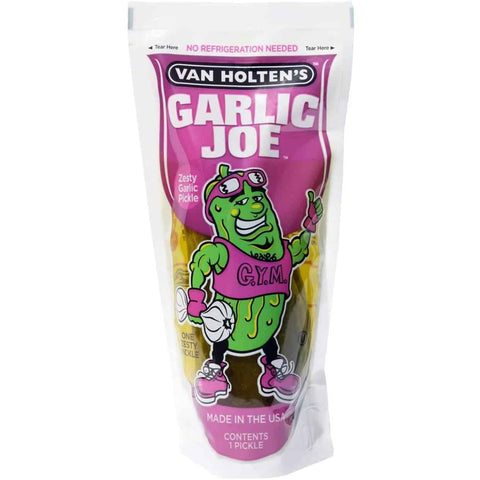 Van Holten's Garlic Joe Pickle - eingelegte Gewürzgurke mit Knoblauchgeschmack, 140g