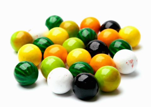 ZED Fruit Medley Gum - Gomme da masticare Bubblegum Balls XXL, 225 pezzi / 24 mm
