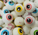 ZED Spooky Eyes Gum - palline di gomma da masticare XXL con occhi spaventosi, 225 pezzi / 24 mm