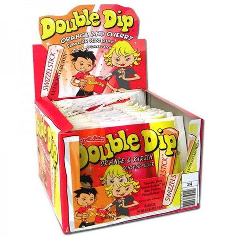 Swizzels Double Dip gustosa polvere, 19 g