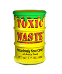 Toxic Waste Sour Candy - extra saure Bonbons einzeln verpackt mit Fruchtgeschmack, diverse, 42g