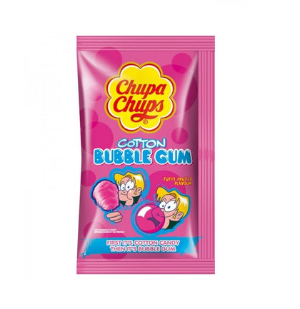 Chupa Chups Mâcher du coton de sucre de gomme coton bubblegum, 11g
