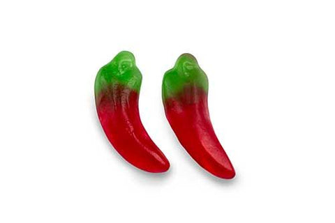 DP Mini Jelly Chili Peppers in gomma da frutta halal in xl pacco, 1000g
