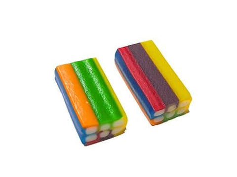 Dp rainbow brick halal fruit rubber, 1000g
