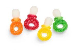 DP Sour Dummies Sauere Schnuller Halal, 1000 g