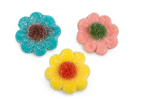 DP Sugared Flowers Assorted Halal fruit rubber, 1000g