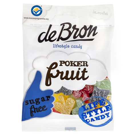 De Bron Poker Fruits sans sucre, 90g
