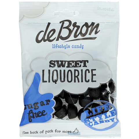 De Bron Réglisse Douce sans sucre, 100g