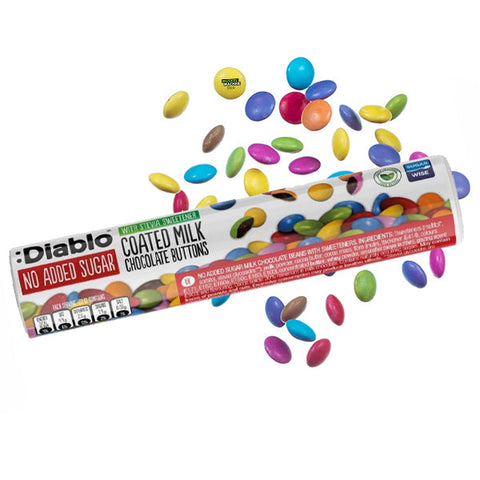 Diablo No Sugar Added Buttons, 22g MHD 05/2023