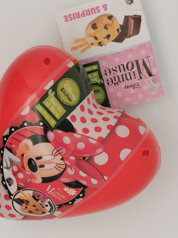 Uovo a sorpresa Disney Minnie Mouse con biscotto + sorpresa da consumarsi preferibilmente entro il 23/5
