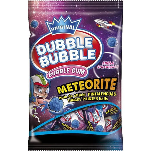 Dubble bubble meteorite tongue colored chewing gum, 85g