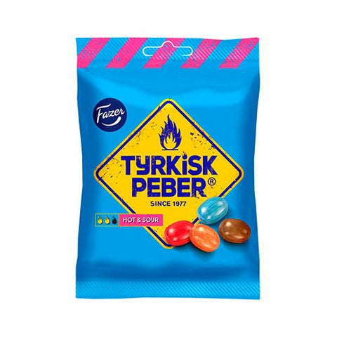 Fazer Tyrkisk Peber Pepe turco piccante e acido, 150 g