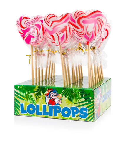 Felko Lolly Heart - fruchtiger mittelgrosser Lollie in Herzform 45g