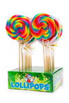 Felko Lolly Spiral Rainbow Maxi - fruity XXL lolly with fruit flavor, 100g