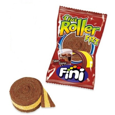 Fini Roller - gomme da masticare alla frutta zuccherate, deliziose diverse varietà, 20g