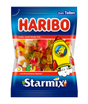 Haribo Starmix - mix di gomme da masticare alla frutta colorato e fruttato con varianti di zucchero schiumoso, 175 g