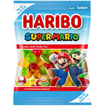 Haribo Super Mario - fruchtige und saure Fruchtgummi-Schaumzucker Varianten im Nintendo-Style, diverse Sorten, 175g