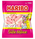 Topi dolci Haribo - schiuma di zucchero, 175 g