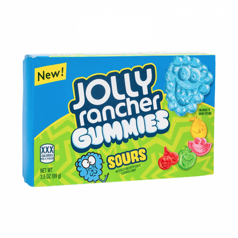 Jolly Rancher Gummies Sours, 99 g MHD 3/23