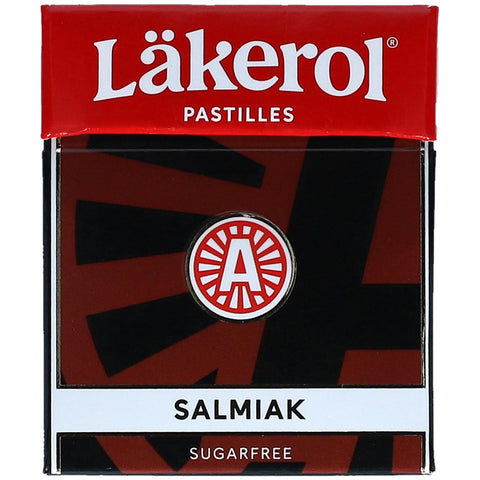 Läkerol Lakritz-Pastillen mit Salmiak-Geschmack, 23g