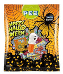 PEZ Halloween bag - with various sweets and a PEZ dispenser