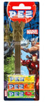 Pez Spender Large (Marvel Universe), Sammelspender avec 3x Bonbons PEZ, 3x 8,5g