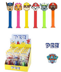 Distributeur PEZ Paw Patrol, divers personnages, dont 2x bonbons PEZ, 2x 8,5g