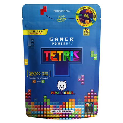 Powerbeärs Gamer Power Up Tetris, 125g