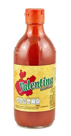 Salsa Valentina - mittelscharfe Salsa aus Mexiko, 370ml