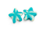 DP Sugared Blue Twist Stars Halal Fruit rubber in XL pack, 1000g