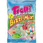Trolli Bizzl Mix - gomme da masticare extra acide alla frutta, 150 g