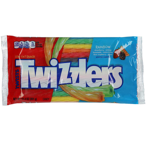 Twizzlers Rainbow Twists, 351g MHD 01/2023