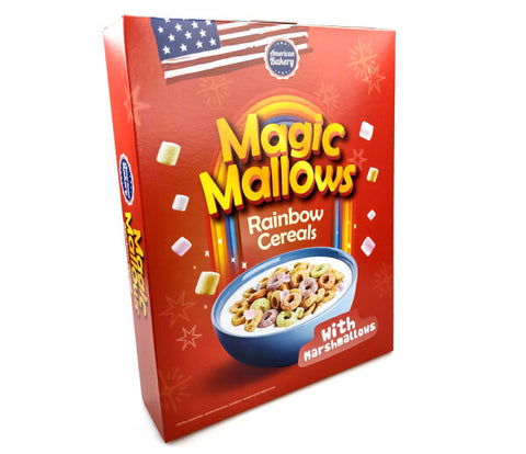 American Bakery Cereals Magic Mallows Rainbows MHD 11/23 , 200g
