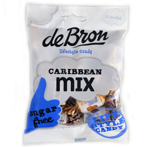 De Bron Caribbean Mix sans sucre, 90g