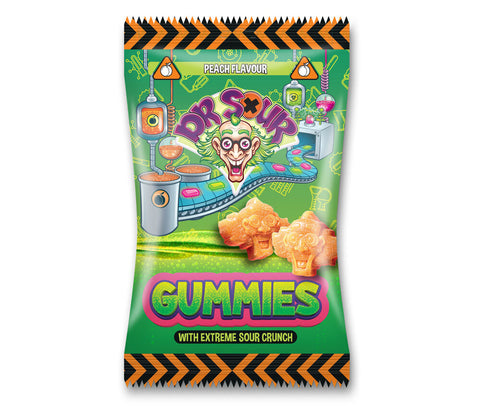 Dr. Sour Gummies - gomme aux fruits super aigre, différentes saveurs, 200g