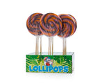 Felko Lolly Spiral Pop - Sucette XL fruitée spéciale Halloween, 80g