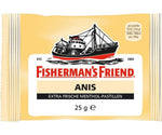 Fishermans Friend senza zucchero - pastiglie al mentolo, gusti vari, 25g