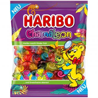 Haribo Chamäleon - leckeres Apfel-, Zitrone-, Kirsch- und Himbeer-Fruchtgummi in einer Packung, 175g