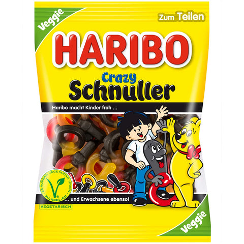 Haribo Crazy Schnuller veggie, 200g
