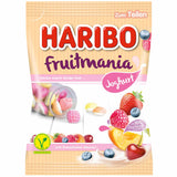 Haribo Fruitmania différents types de yaourt, baies, citron - gomme aux fruits végétarienne, 160g