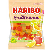 Haribo Fruitmania différents types de yaourt, baies, citron - gomme aux fruits végétarienne, 160g