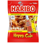 Bottiglie Haribo Happy Cola Cola - gomma da masticare alla frutta classica al gusto di Cola, 175 g