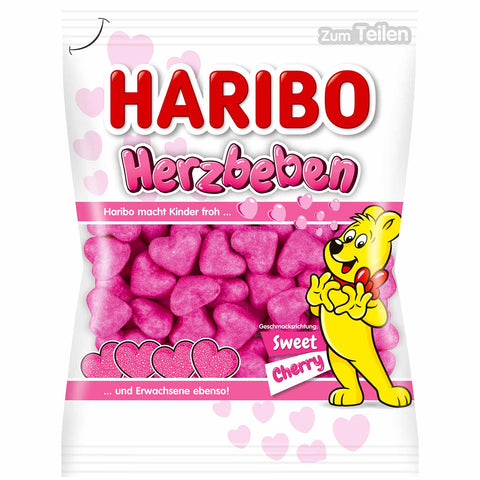 Haribo Herzbeben - Fruchtgummi, 175g