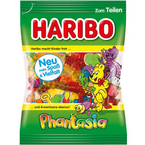 Haribo Phantasia - classico mix di gomme da masticare alla frutta con varianti di zucchero schiumoso, 175 g