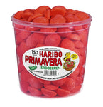 Haribo Primavera large strawberries, 150 pieces